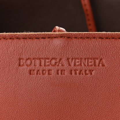 Bottega Veneta Nappa Maxi Intrecciato Medium Arco Tote Rust 8 of 13