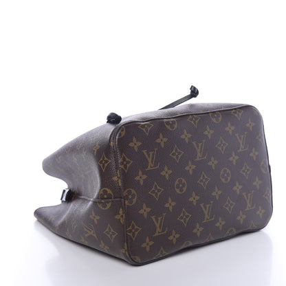 Louis Vuitton Monogram Neonoe MM Black 4 of 9