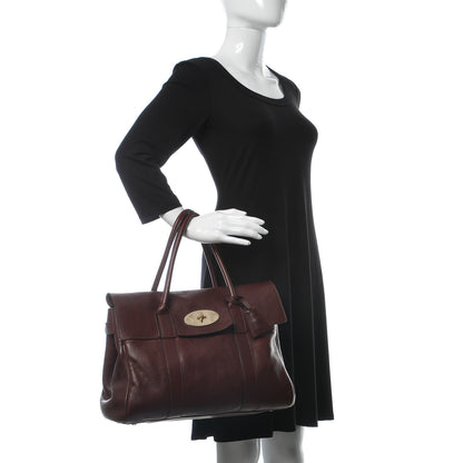 Mulberry Natural Leather Bayswater Oxblood 2 of 10