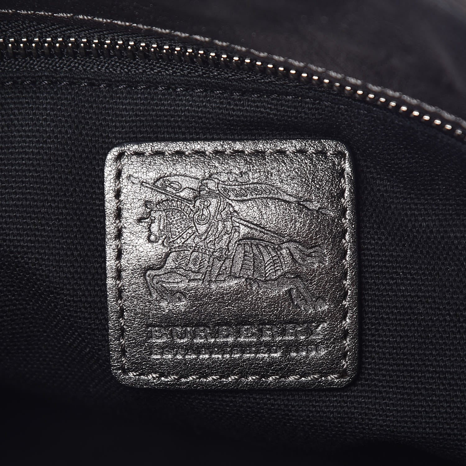 Burberry Shimmer Check Pilgrim Satchel Pewter 6 of 13