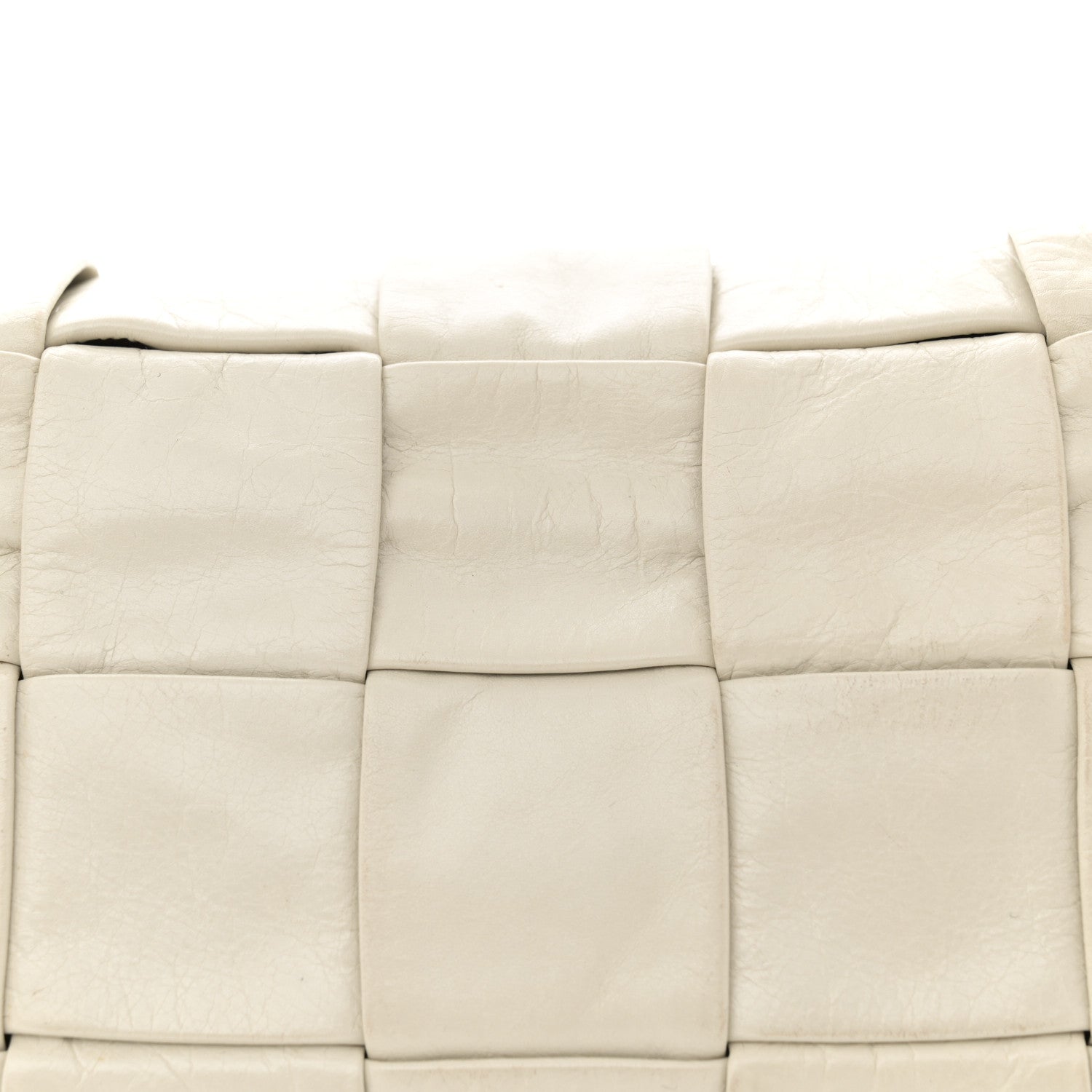 Bottega Veneta Paper Calfskin Intrecciato Stretch Cassette Belt Bag White 7 of 13