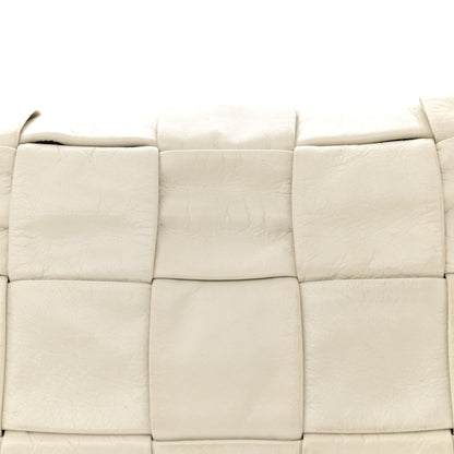 Bottega Veneta Paper Calfskin Intrecciato Stretch Cassette Belt Bag White 7 of 13