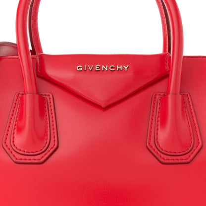 Givenchy Shiny Lord Calfskin Small Antigona Medium Red 8 of 11