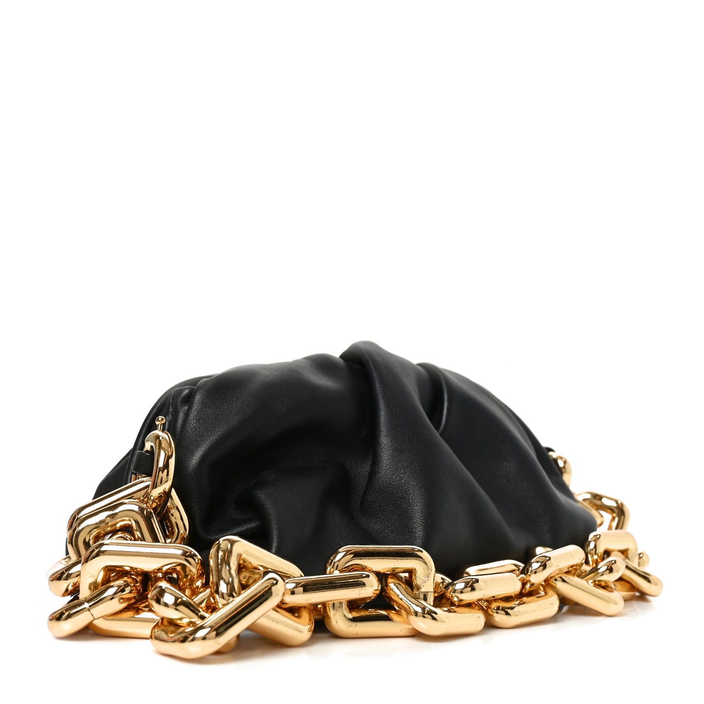 Calfskin The Pouch Chain Black