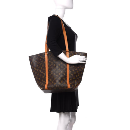 Louis Vuitton Monogram Sac Shopping Tote 2 of 20