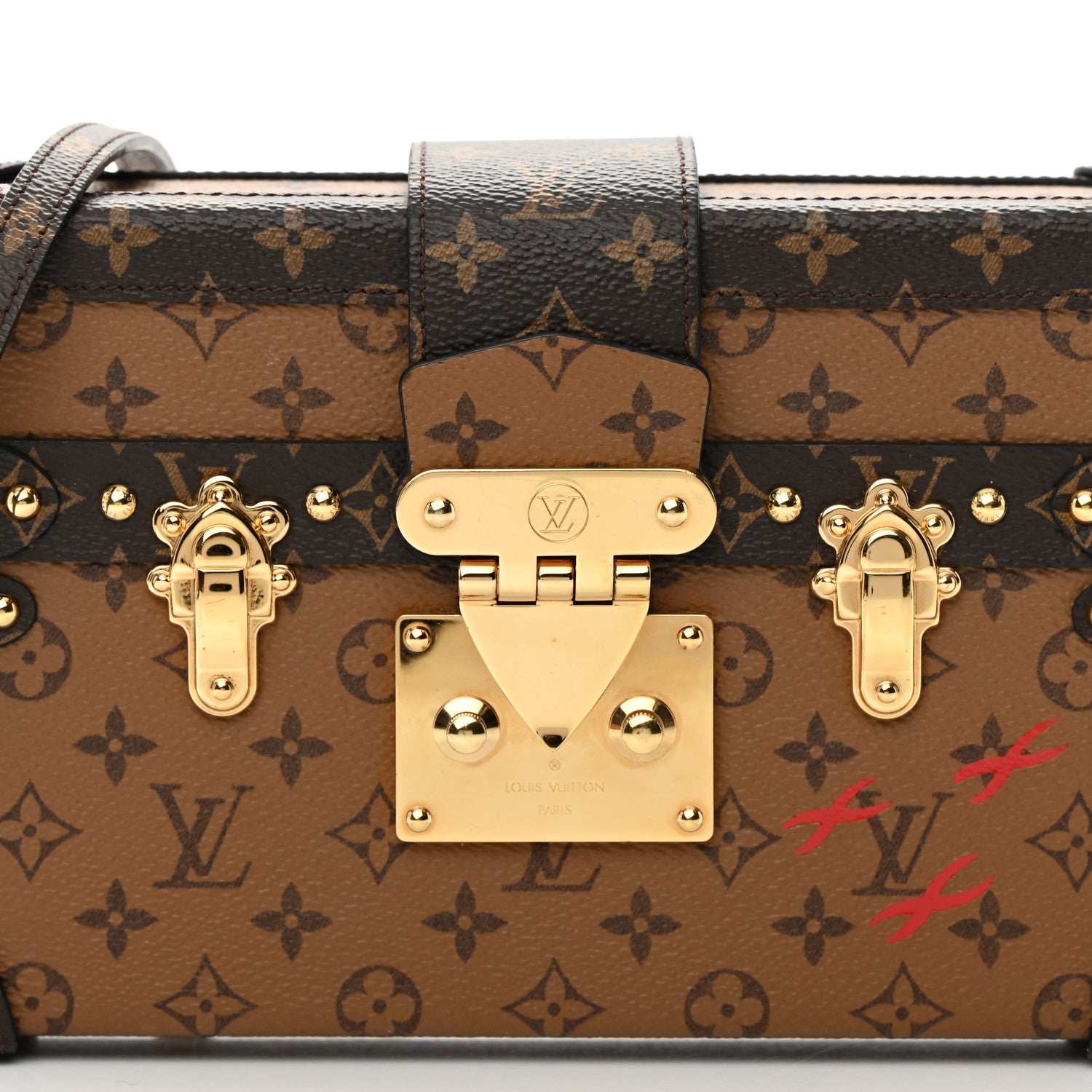 Louis Vuitton Reverse Monogram Petite Malle 8 of 17