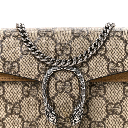 Gucci GG Supreme Monogram Super Mini Dionysus Shoulder Bag Taupe 7 of 14
