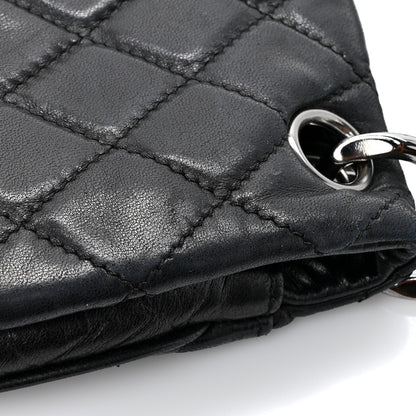 Chanel Lambskin Quilted Chain Mail Shoulder Bag Black 12 of 16