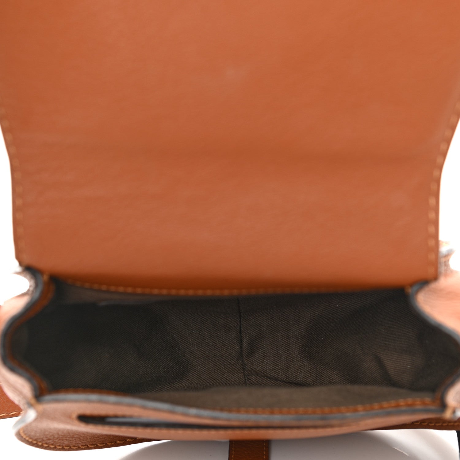 Chloe Calfskin Mini Marcie Round Crossbody Bag Tan 5 of 11