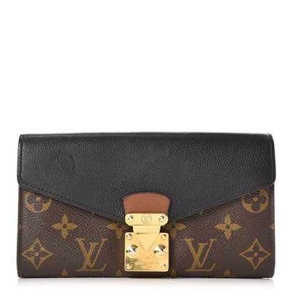 Louis Vuitton Monogram Pallas Wallet Black 1 of 7