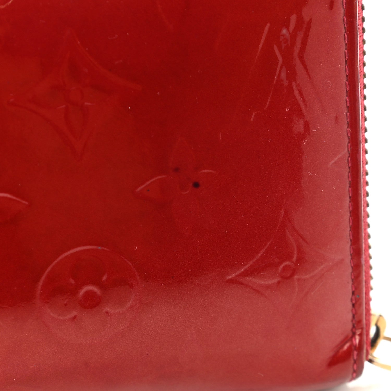 Louis Vuitton Vernis Zippy Wallet Pomme D'Amour 10 of 16