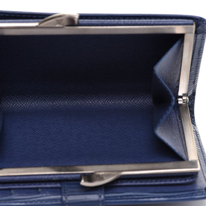 Louis Vuitton Epi French Purse Wallet Myrtille 6 of 15