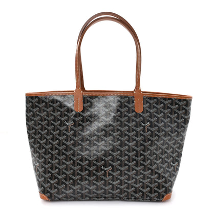 Goyard Goyardine Artois PM Black Gold 1 of 10