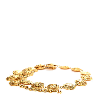 Chanel CC Medallion Chain Belt Gold 1 of 3