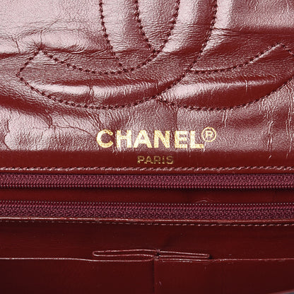 Chanel Lambskin Quilted Medium Double Flap Black 8 of 17