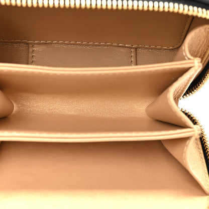 Chanel Lambskin Quilted Mini Golden Plate Clutch With Chain Black 5 of 11