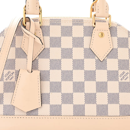 Louis Vuitton Damier Azur Braided Alma BB 7 of 12