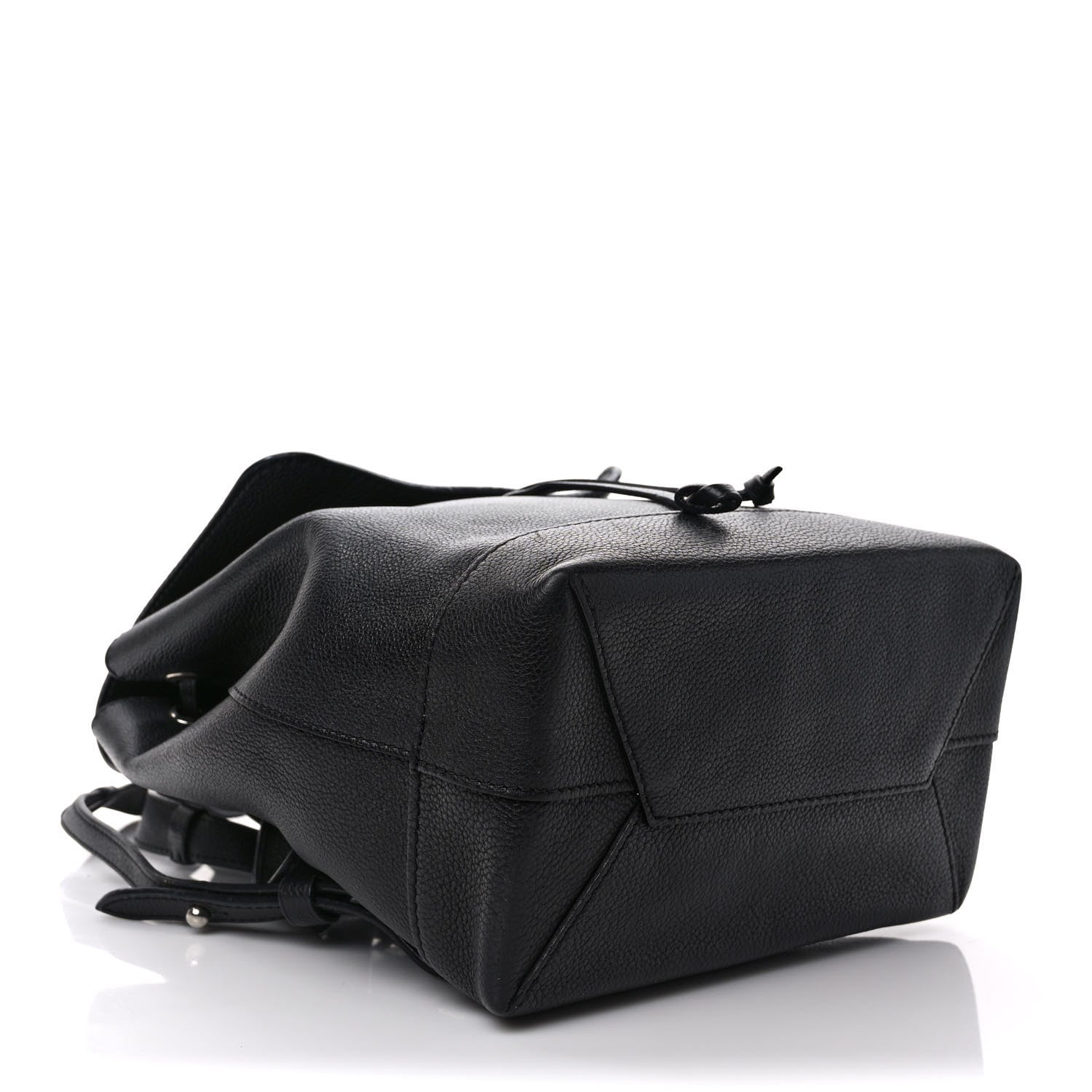 Louis Vuitton Calfskin Lockme Backpack Black 4 of 13