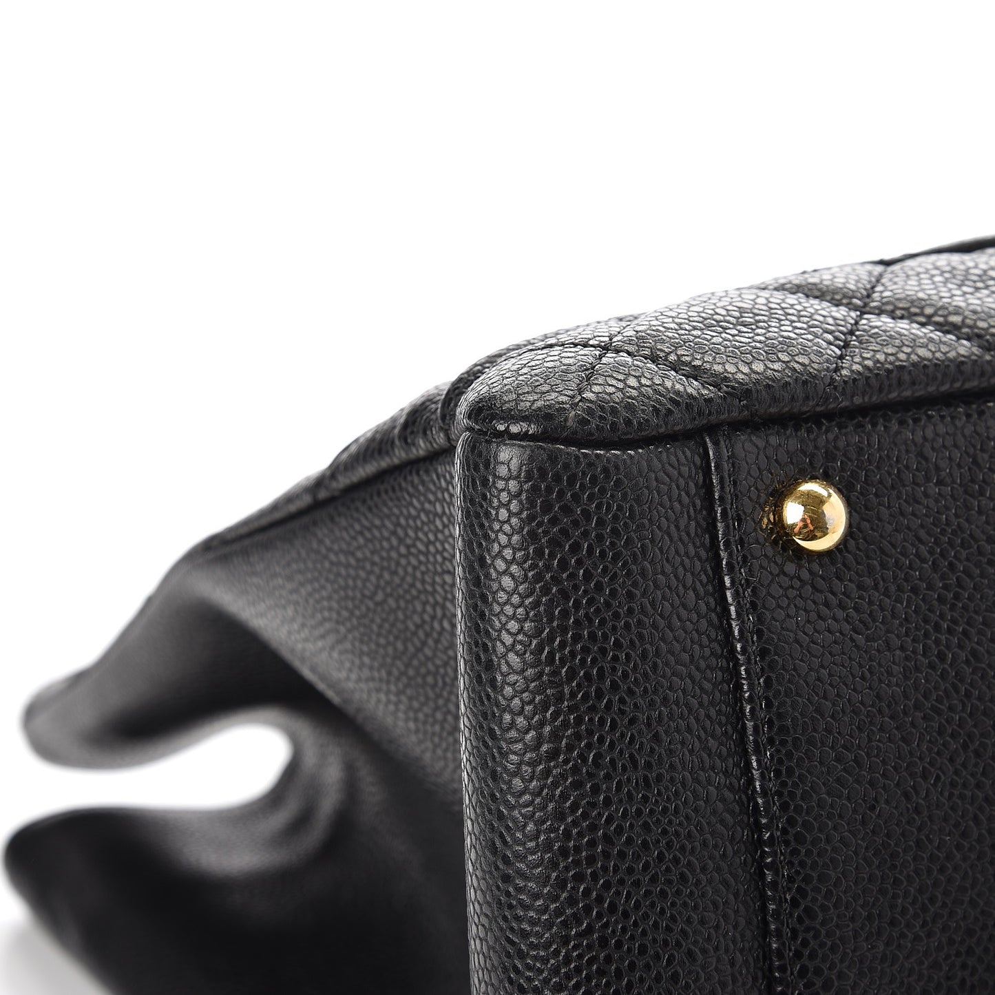 Caviar Quilted XL Grand Shopping Tote GST Black
