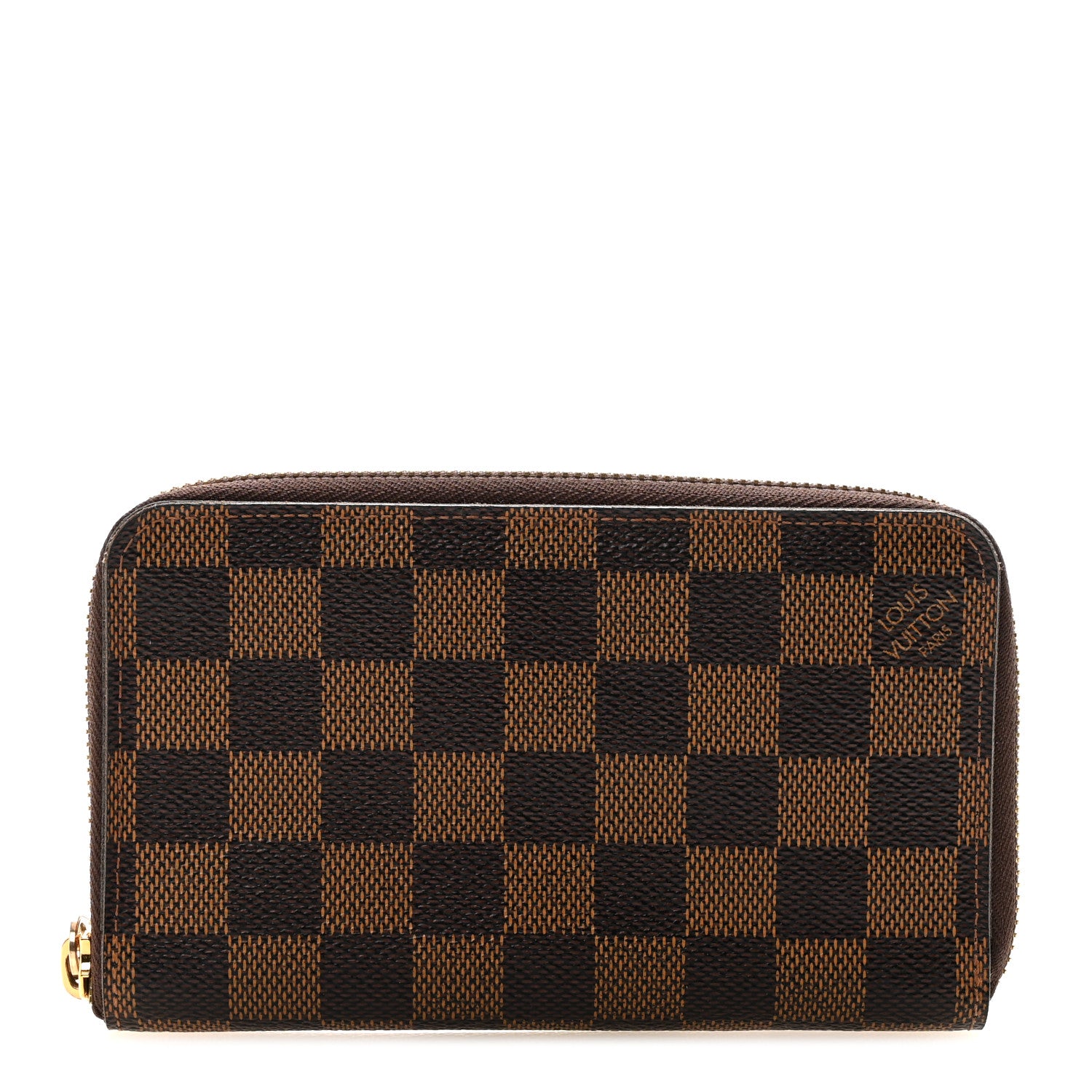 Louis Vuitton Damier Ebene Zippy Compact Wallet 1 of 7