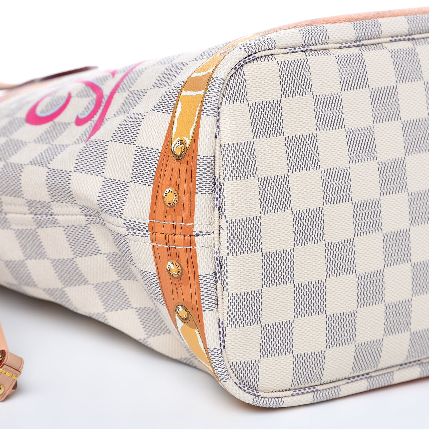 Louis Vuitton Damier Azur Summer Trunks Miami Neo Neverfull MM 8 of 10
