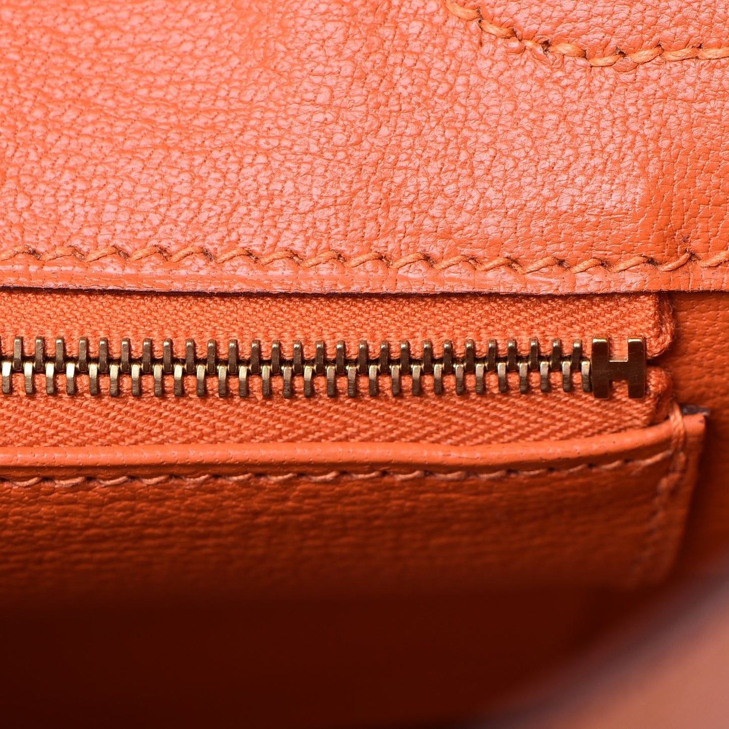 Ostrich Birkin 30 Orange