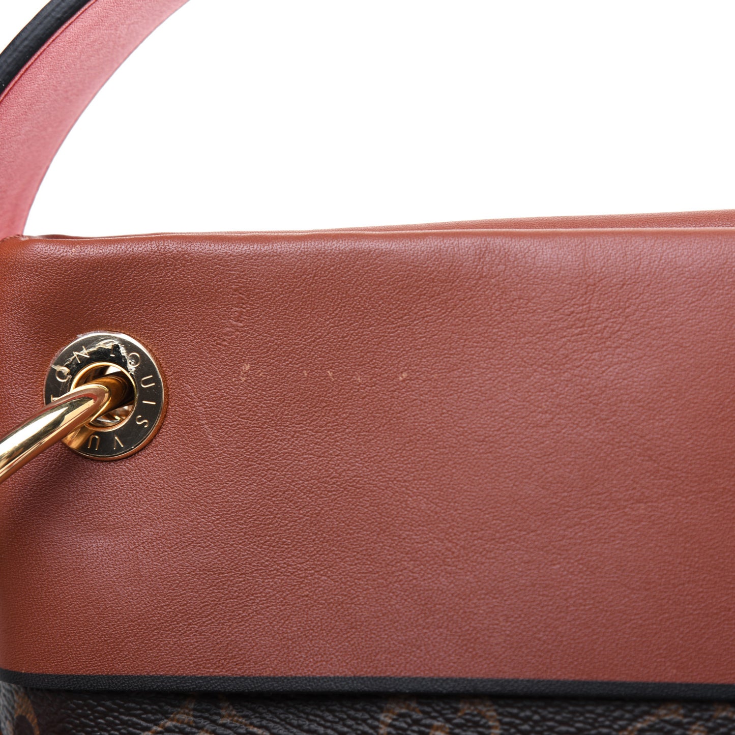 Monogram Tuileries Besace Caramel Rouge