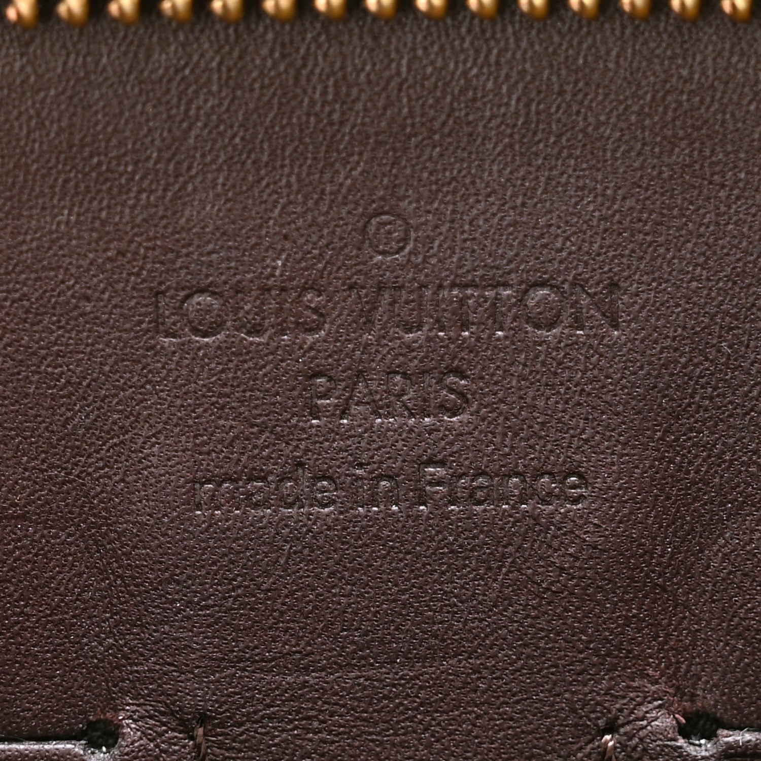 Louis Vuitton Vernis Pershing Square Clutch GM Rouge Fauviste 6 of 9