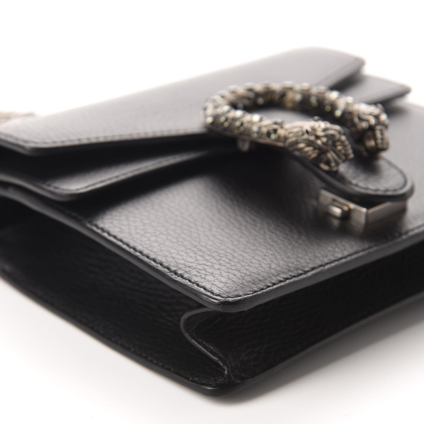 Calfskin Mini Dionysus Shoulder Bag Black