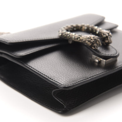 Gucci Calfskin Mini Dionysus Shoulder Bag Black 6 of 10