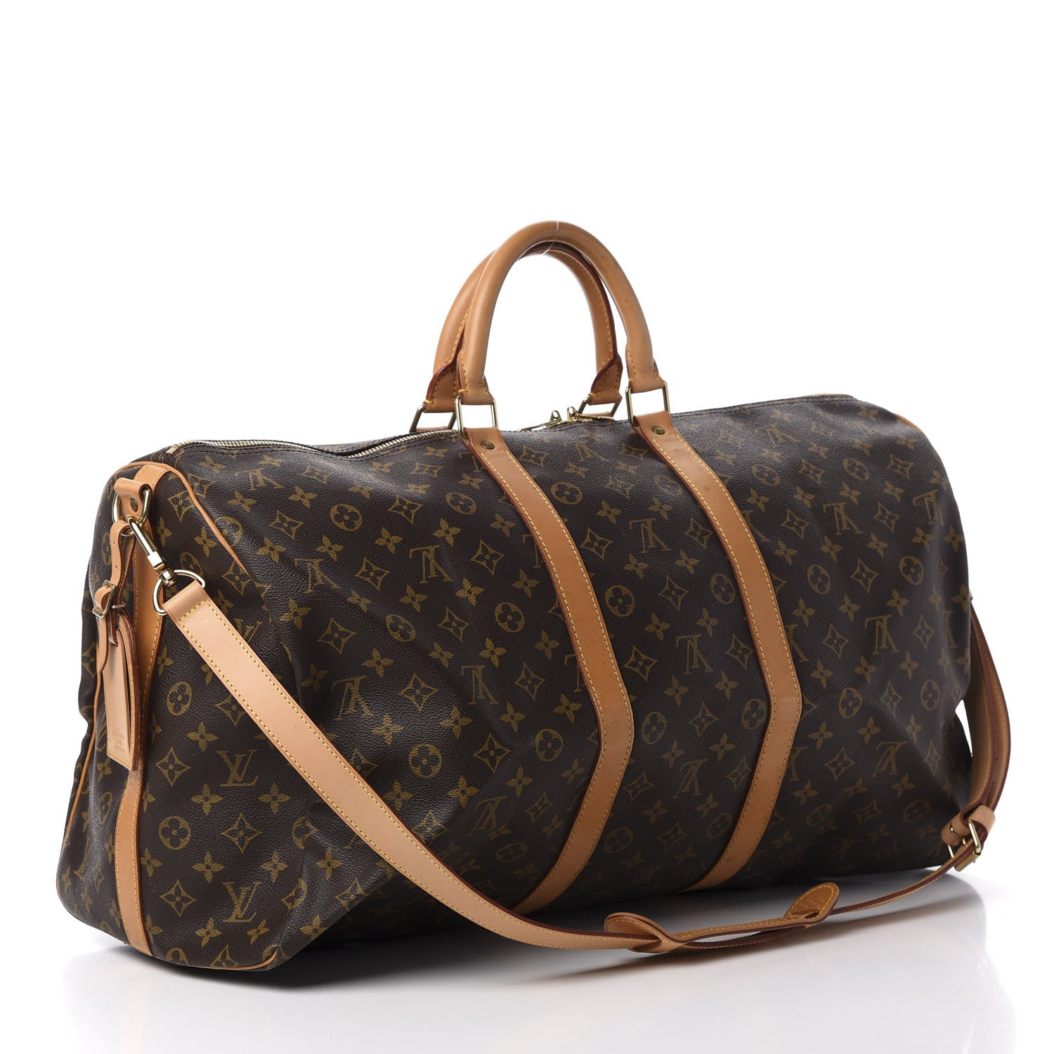 Louis Vuitton Monogram Keepall Bandouliere 55 2 of 12