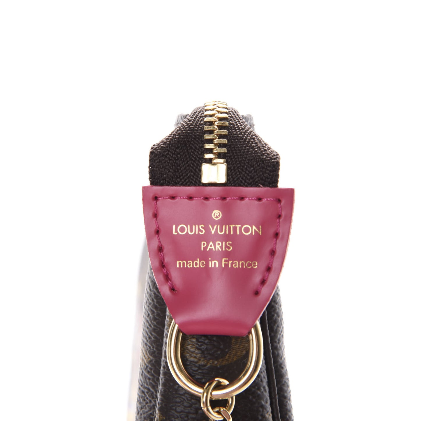 Monogram 2020 Christmas Animation Roller Coaster Mini Pochette Accessories Pivoine