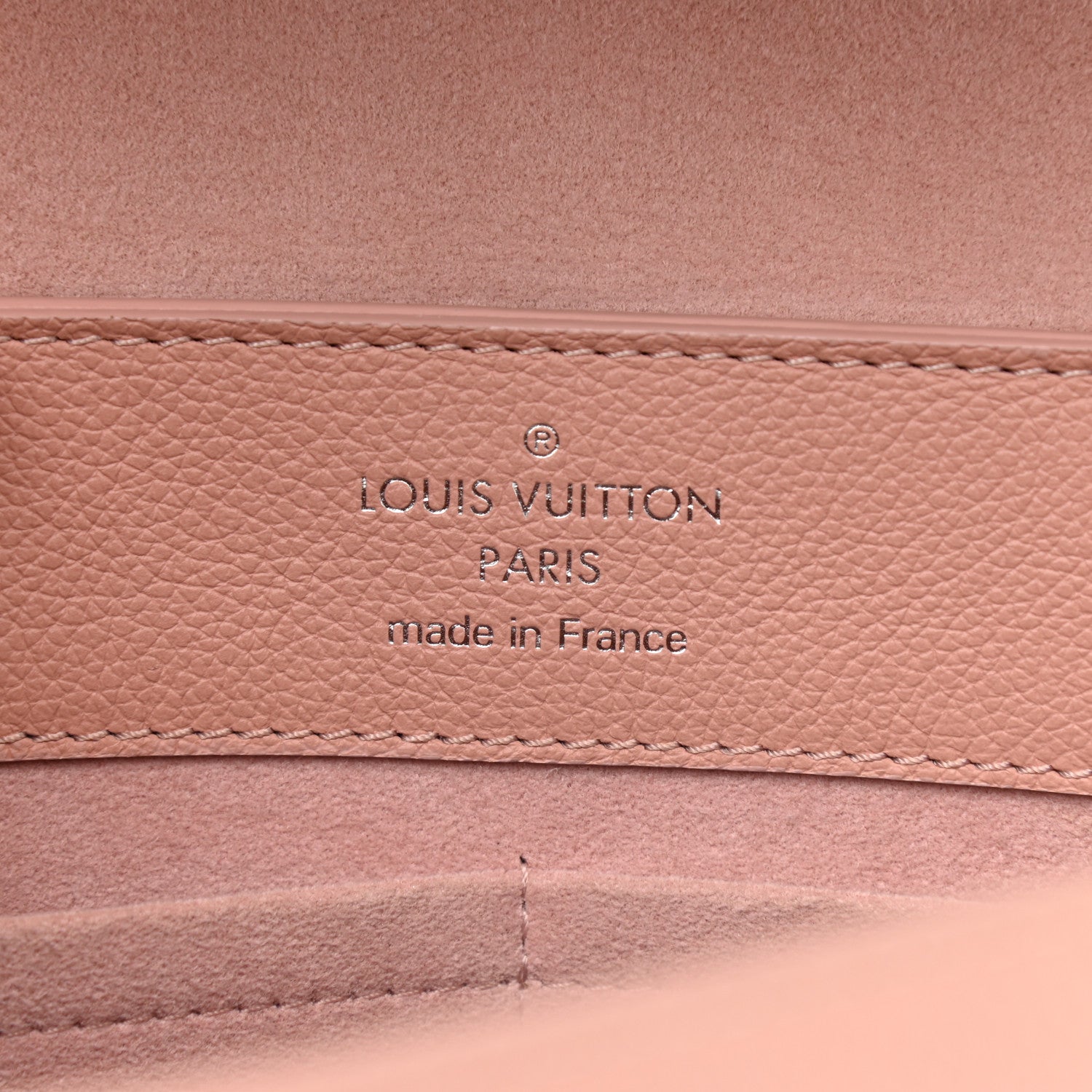Louis Vuitton Soft Calfskin Lockme Ever Rose Ballet White Maito Black 6 of 10