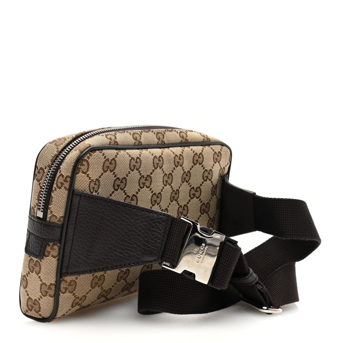 Monogram Belt Bag Dark Brown