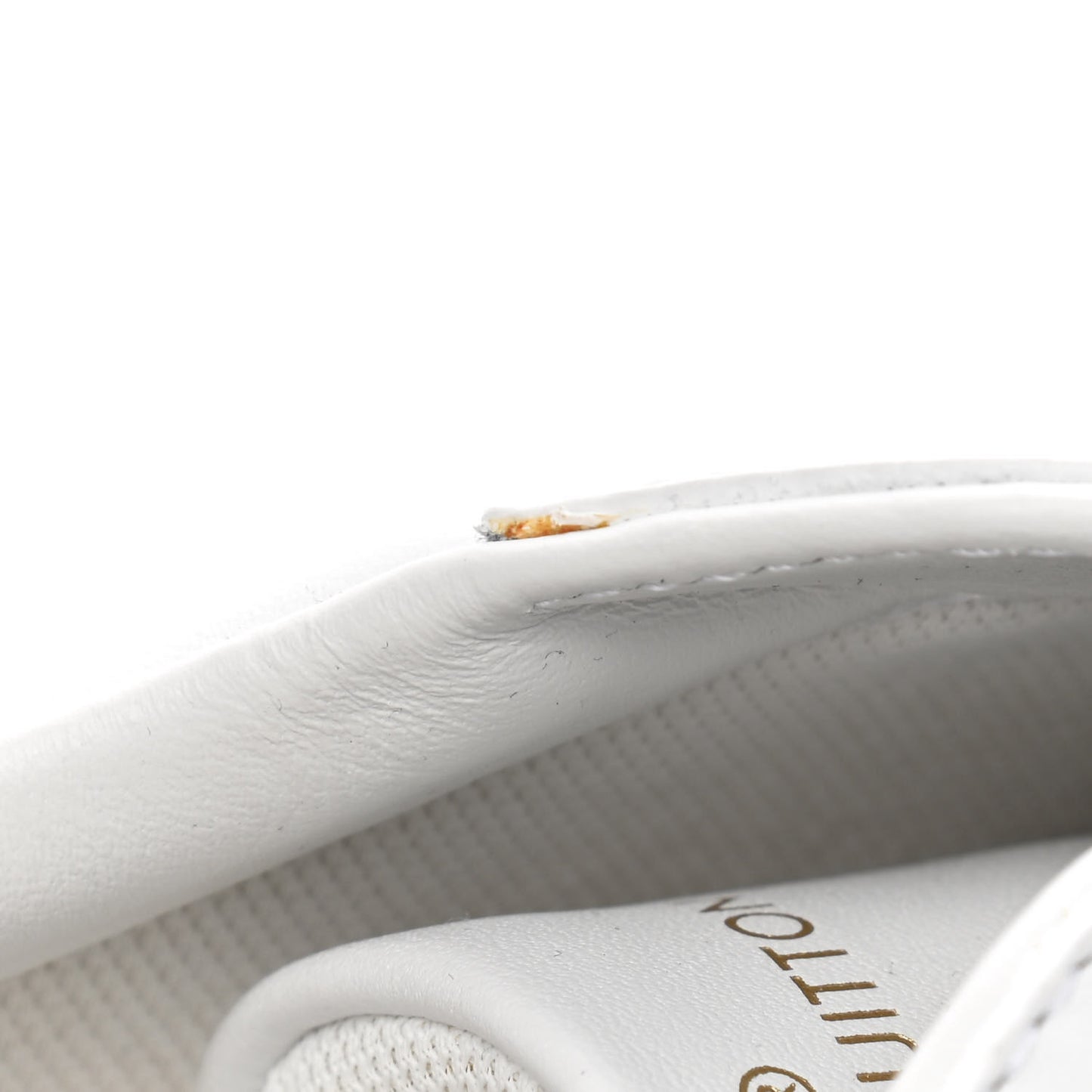 Calfskin Mens Luxembourg Sneakers 7 White Orange Navy