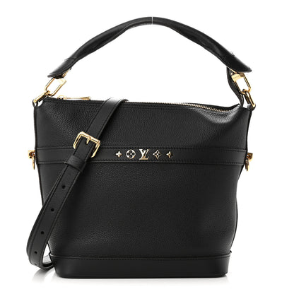 Louis Vuitton Grained Calfskin Cruiser PM Black 1 of 9