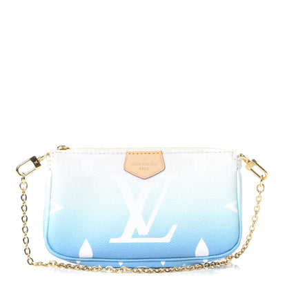 Louis Vuitton Monogram Giant By The Pool Multi Pochette Accessories Mini Pochette Blue 1 of 9