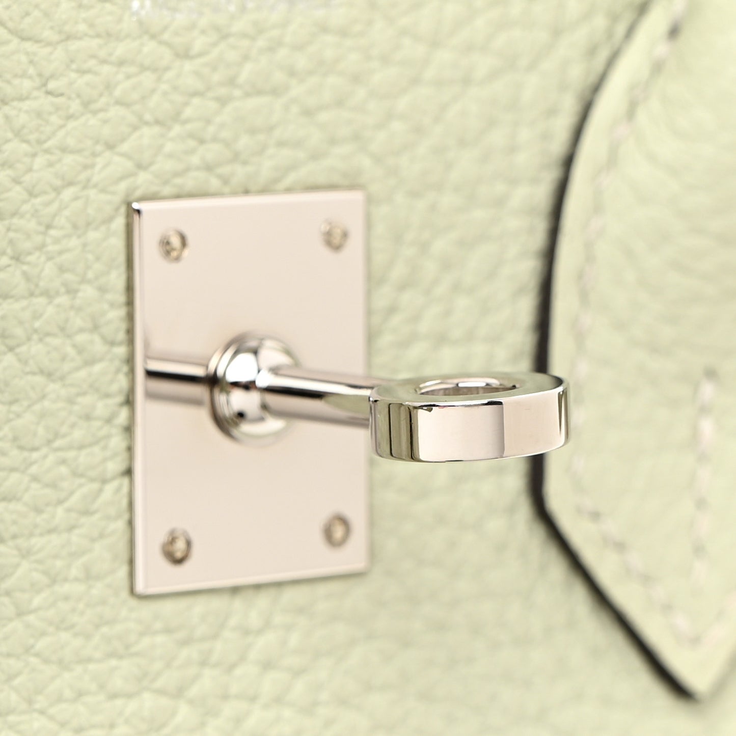 Togo Birkin 25 Gris Neve