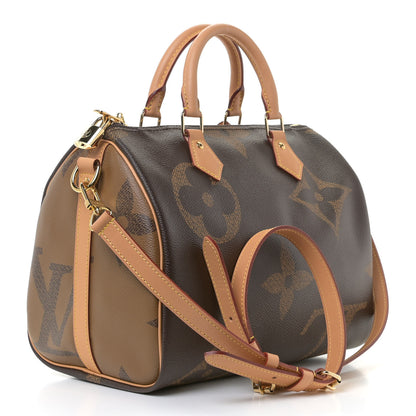 Louis Vuitton Reverse Monogram Giant Speedy Bandouliere 30 3 of 24