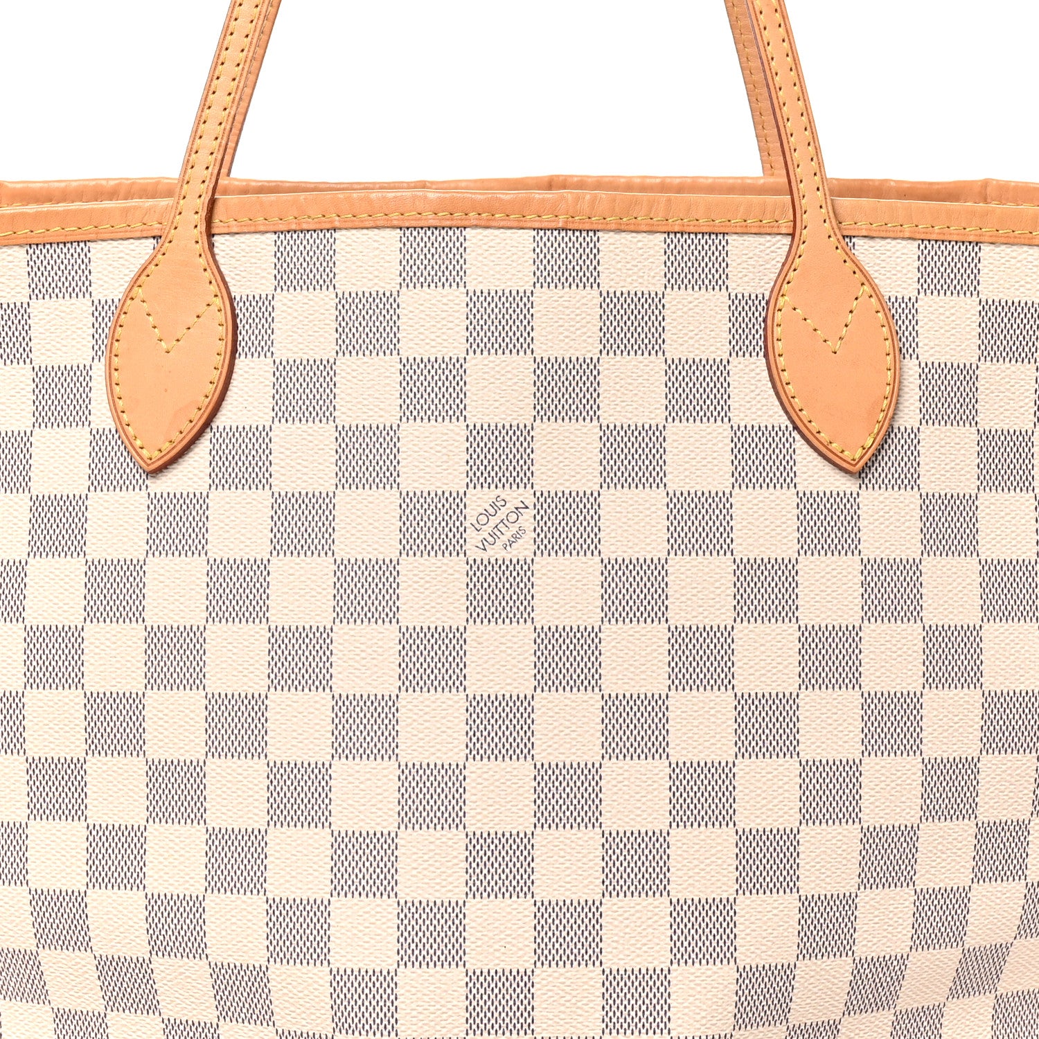 Louis Vuitton Damier Azur Neo Neverfull MM Rose Ballerine 7 of 10