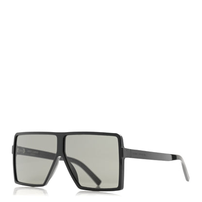 Saint Laurent Acetate Betty Sunglasses SL183 Black 1 of 8