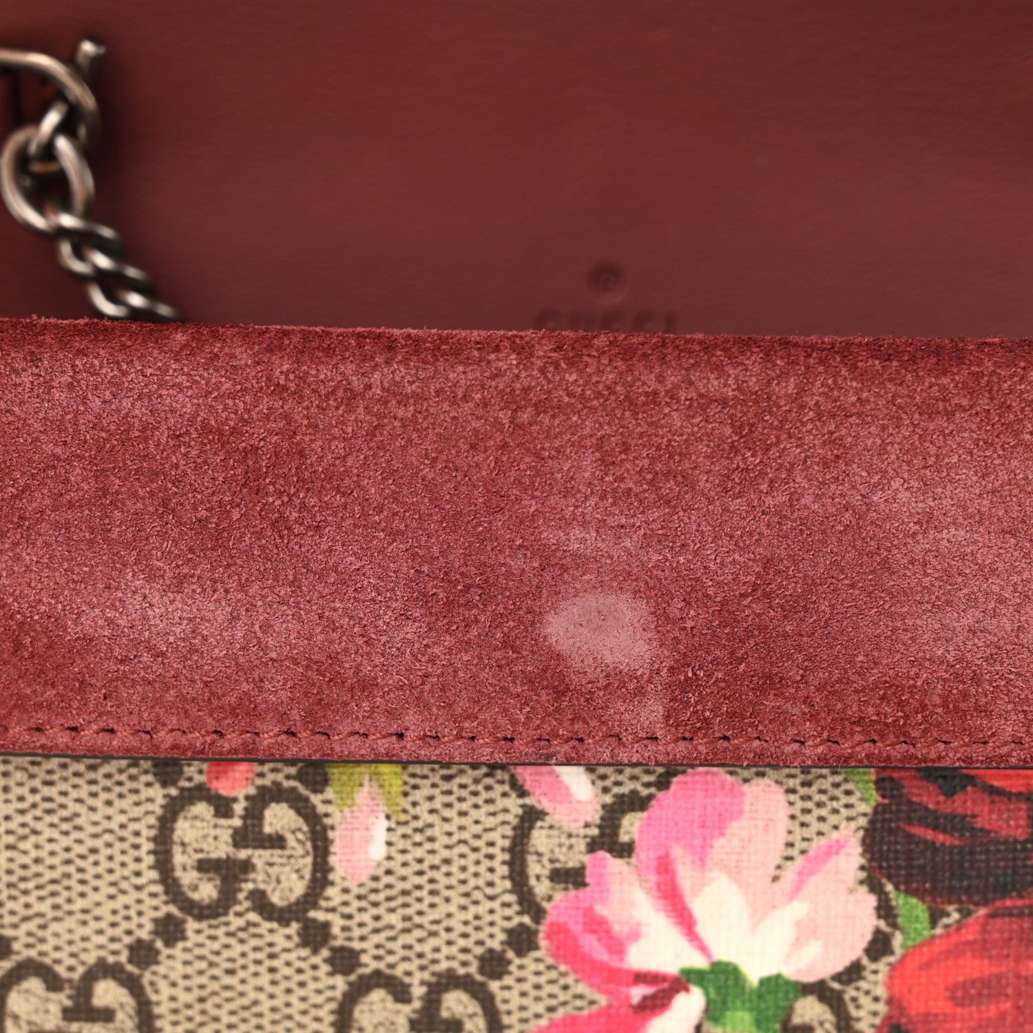 Gucci GG Supreme Monogram Blooms Super Mini Dionysus Shoulder Bag Beige Multicolor Dry Rose 10 of 10
