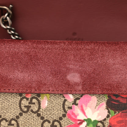 Gucci GG Supreme Monogram Blooms Super Mini Dionysus Shoulder Bag Beige Multicolor Dry Rose 10 of 10
