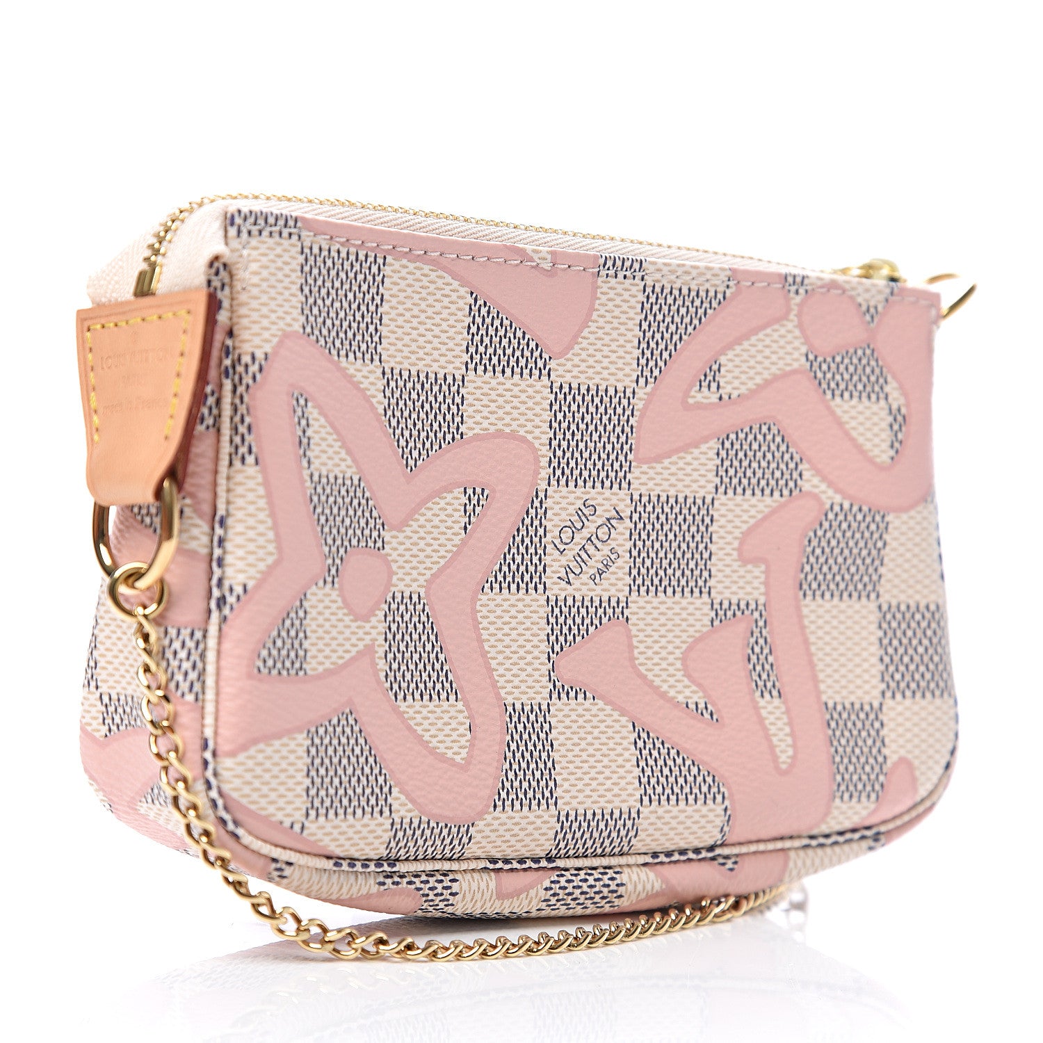 Louis Vuitton Damier Azur Tahitienne Mini Pochette Accessories 2 of 7