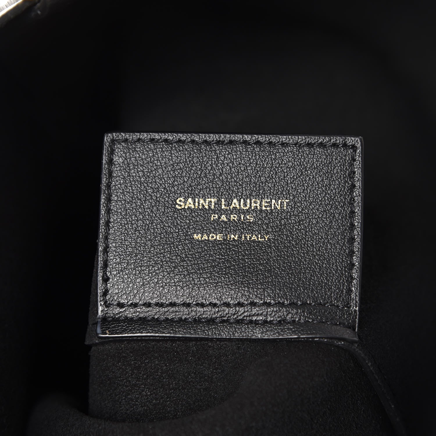 Saint Laurent Calfskin Toy Shopping Tote Black 6 of 9
