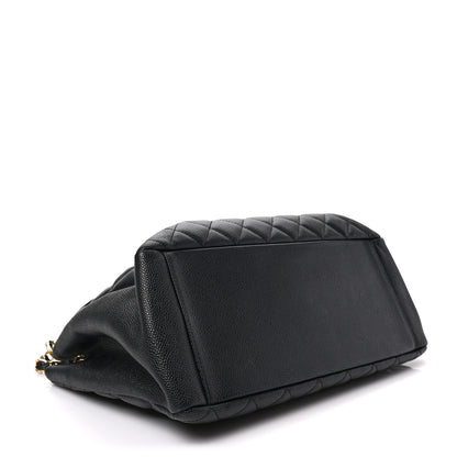 Chanel Caviar Quilted Grand Shopping Tote GST Black 4 of 7