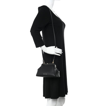 Bulgari Nappa Serpentine Clutch With Strap Black 3 of 11