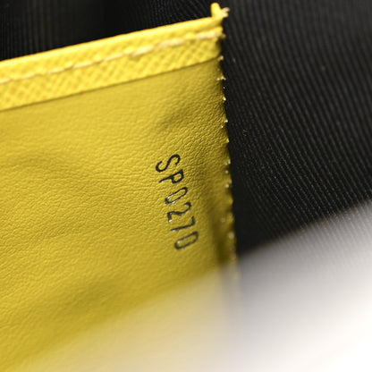 Louis Vuitton Damier Graphite Pochette Voyage MM  Yellow 7 of 9