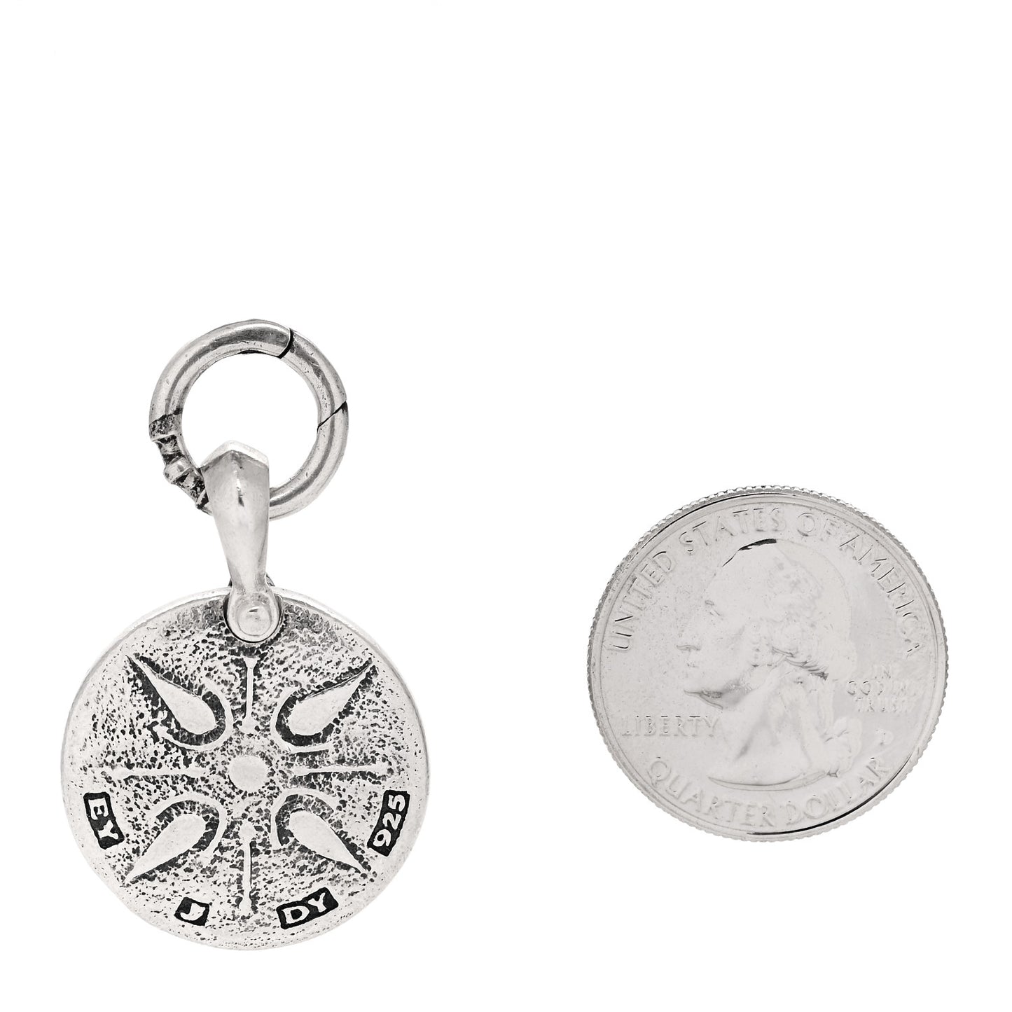 Sterling Silver Petrvs Lion Amulet Pendant