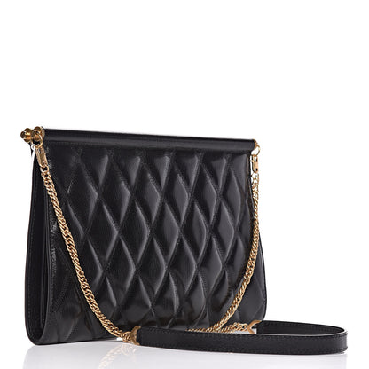 Givenchy Goatskin Quilted Medium Gem Bag Black 3 of 9